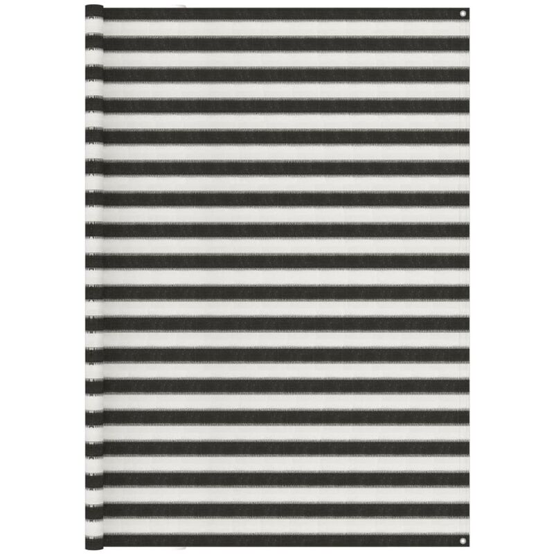 

Alfombra de tienda de campaña antracita y blanco 250x350 cm