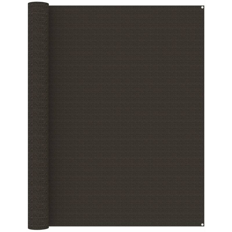 

Alfombra de tienda de campana marron 250x550 cm