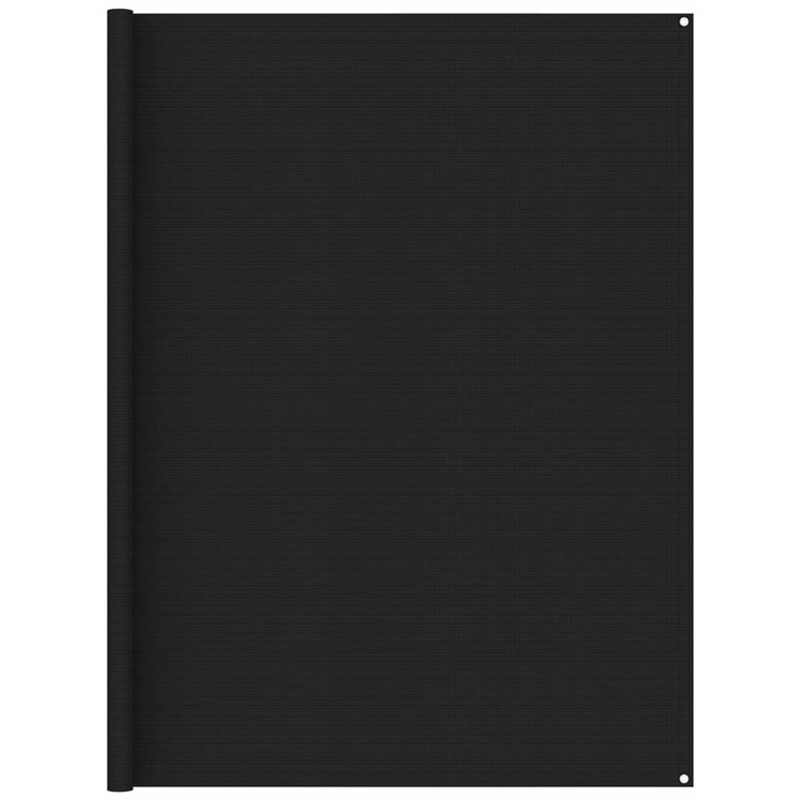 

Alfombra de tienda de campana negro 250x350 cm