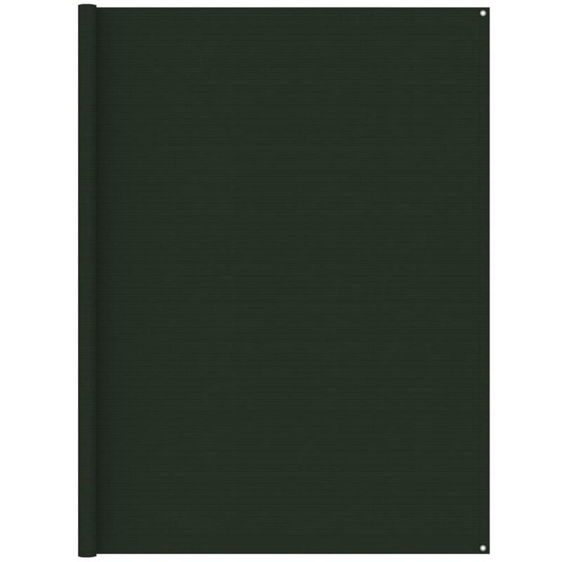 

Alfombra de tienda de campaña verde oscuro 250x450 cm