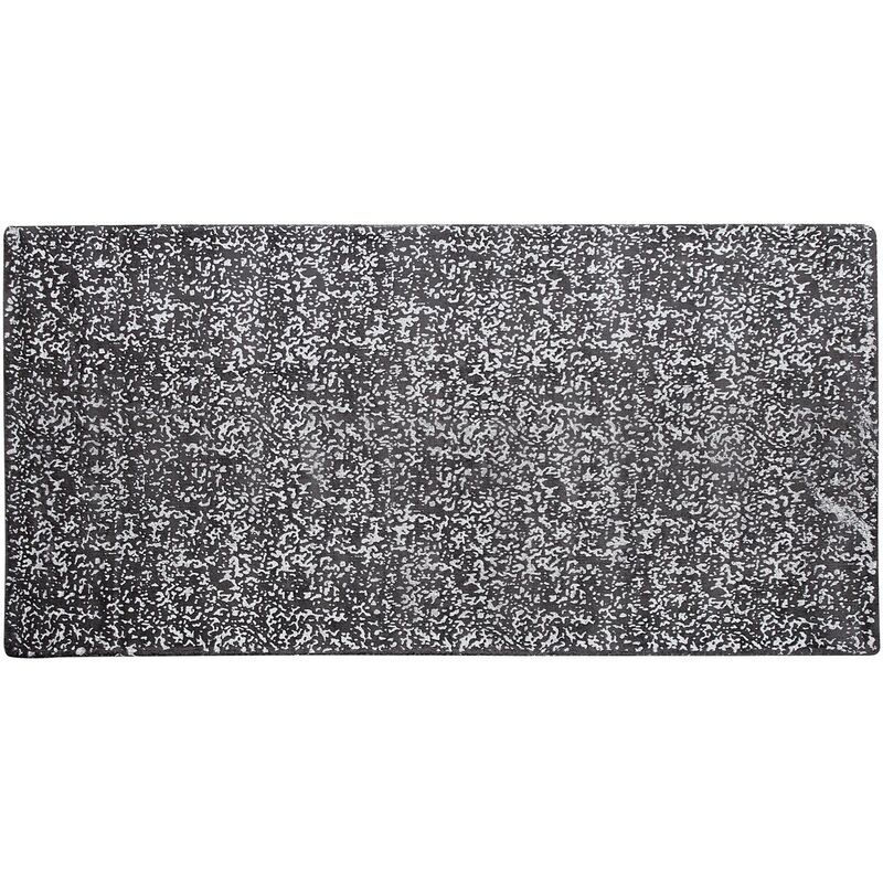 

Alfombra de viscosa gris/plateado 80x150 cm ESEL