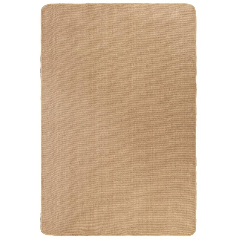 

Alfombra de yute con reverso de latex 120x180 cm natural - Beige