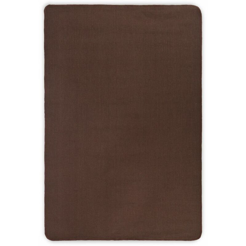 

Alfombra de yute con reverso de latex 80x160 cm marrón oscuro
