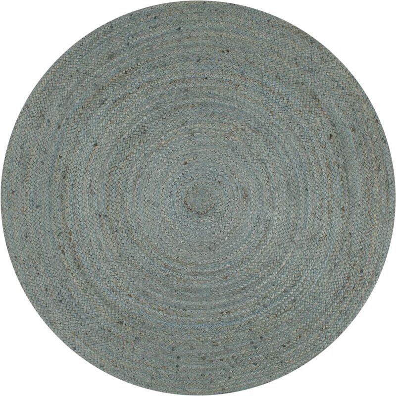 

vidaXL Alfombra de yute tejida a mano 90 cm verde oliva - Verde