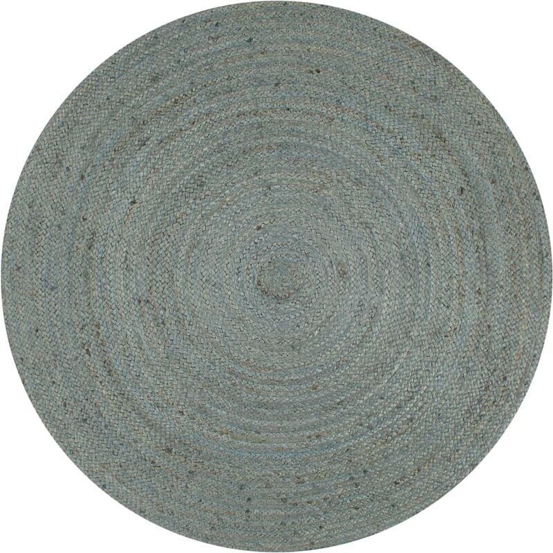 

vidaXL Alfombra de yute tejida a mano 150 cm verde oliva - Verde