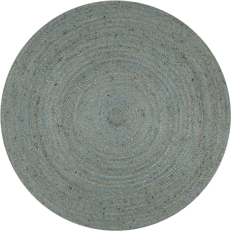 

Alfombra de yute tejida a mano 90 cm verde oliva
