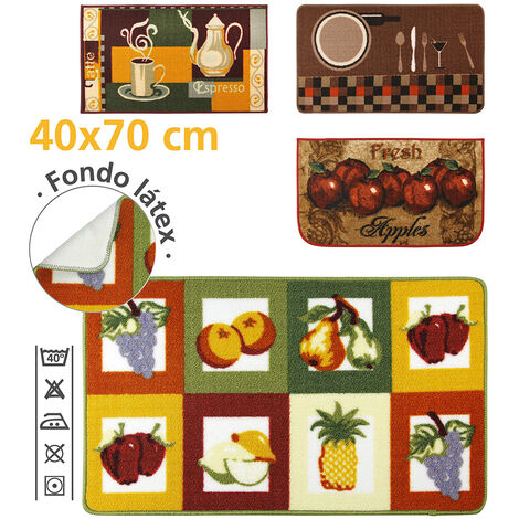 Alfombra decorativa para cocina