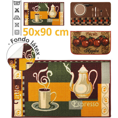 Alfombra decorativa para cocina