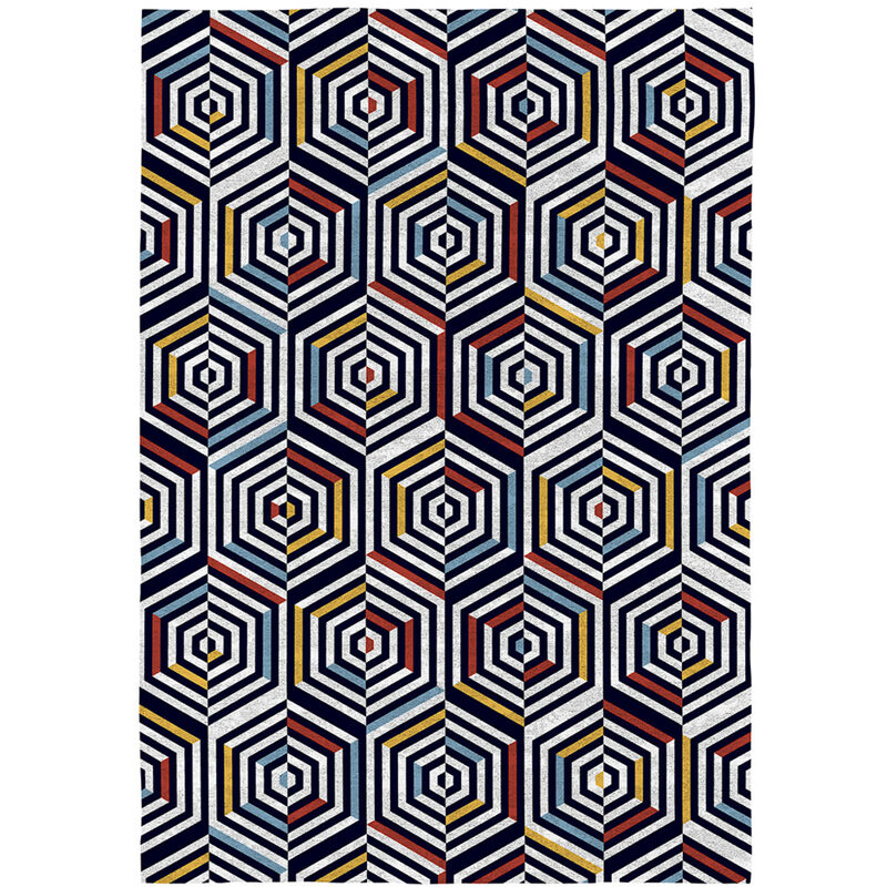 

Alfombra decorativa CONCENTRIC multicolor 120x170 cm - multicolor - Rodier