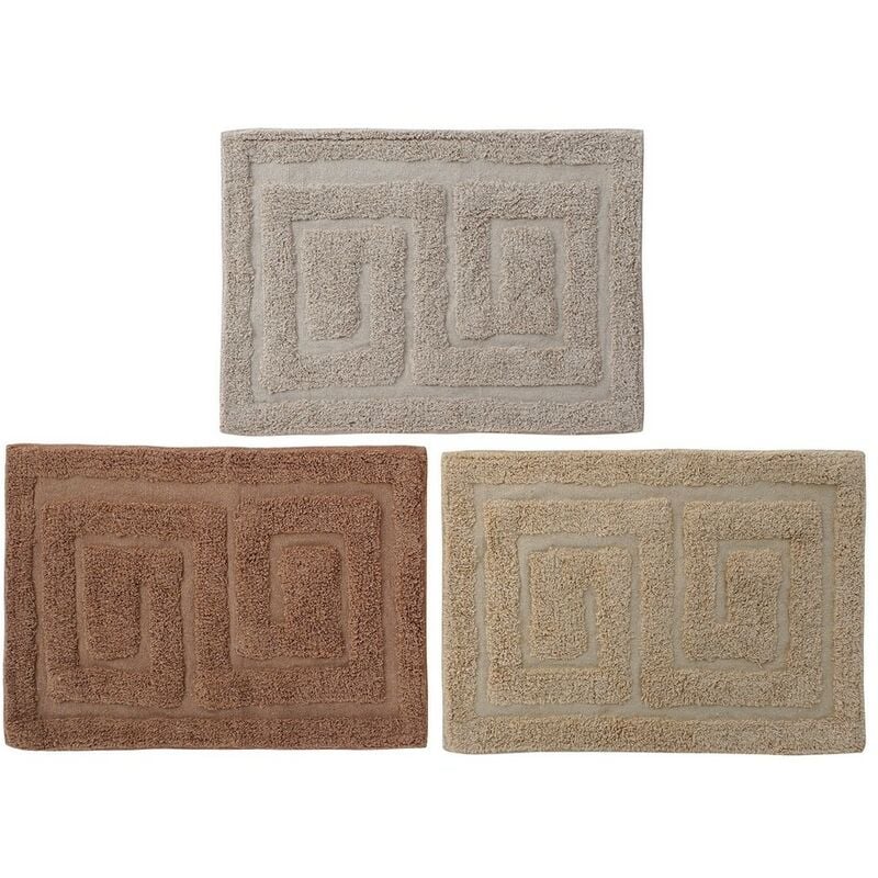 

Alfombra DKD Home Decor Algodón (3 pcs) (60 x 40 x 0.5 cm)