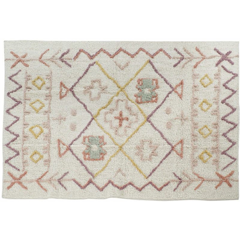 

Alfombra DKD Home Decor Algodón Boho (120 x 180 x 1 cm)