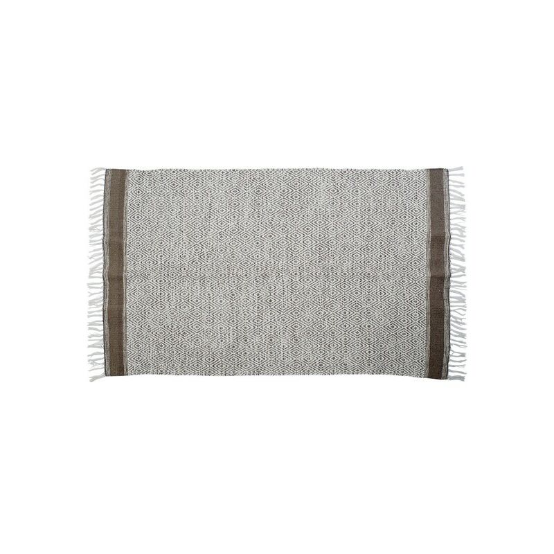 

Alfombra DKD Home Decor Beige Algodón Rombos Boho (230 x 160 cm)