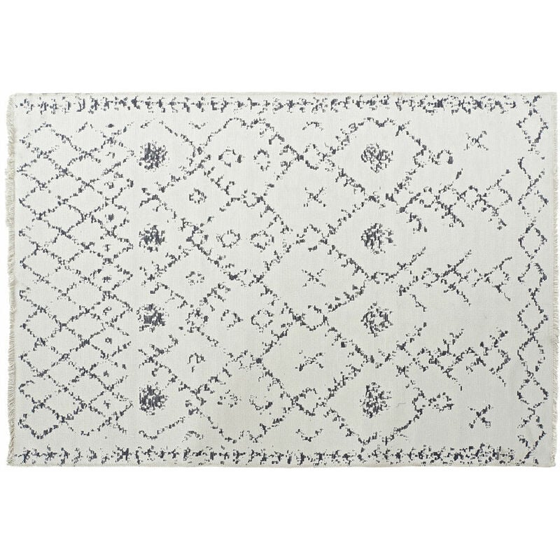 

Alfombra DKD Home Decor Blanco Gris Poliéster Algodón (200 x 290 x 1 cm)