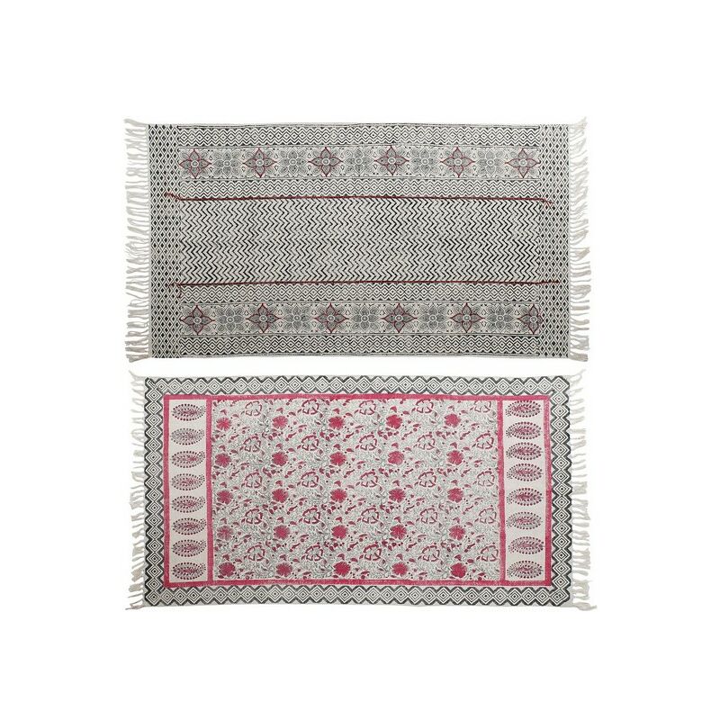 

Alfombra DKD Home Decor Flor Algodón Árabe (96 x 156 cm)