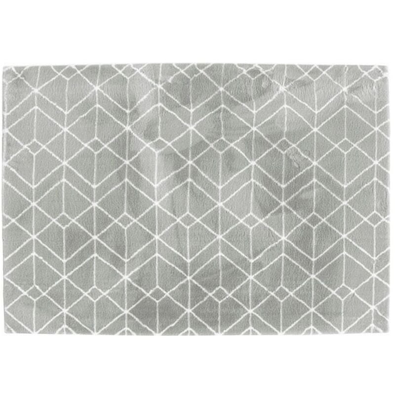 

Alfombra DKD Home Decor Gris Claro Poliéster (120 x 160 x 1 cm)
