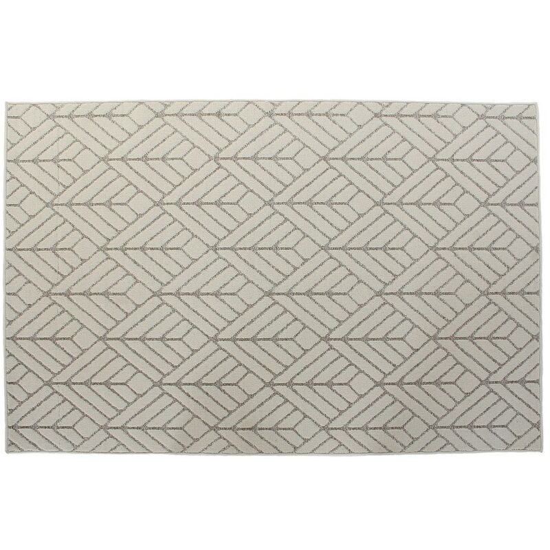 

Alfombra DKD Home Decor Poliéster Chic (160 x 230 x 1 cm)
