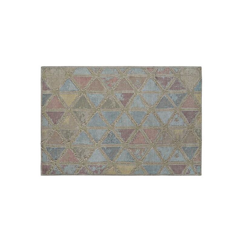 

Alfombra DKD Home Decor Rombos Poliéster Algodón (200 x 284 x 1 cm)