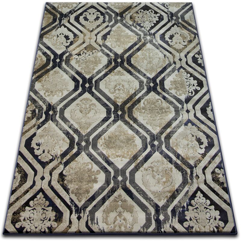 

Rugsx - Alfombra DROP JASMINE 031 gris claro/azul oscuro Tonos de marrón 200x290 cm