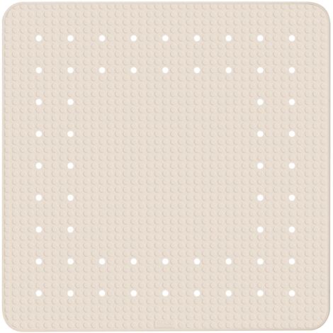 Alfombra ducha Mirasol 54x54 cm Wenko beige - 23139