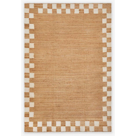 Alfombra en yute y algodón Luebo SKLUM             