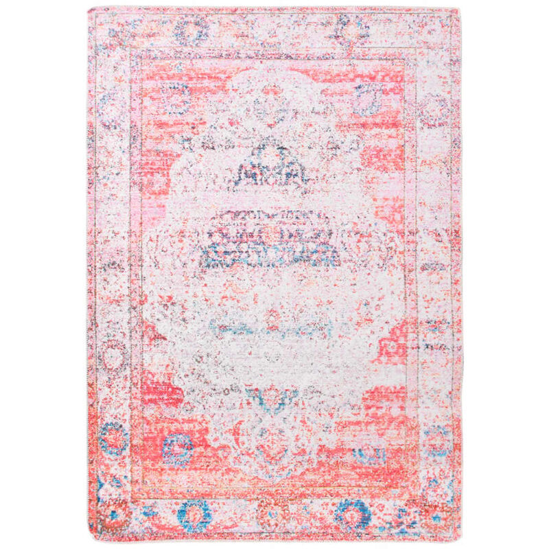 

Alfombra estampada lavable multicolor poliéster 120x170 cm