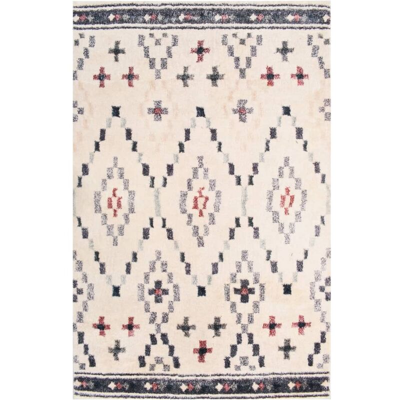 

Alfombra estampada poliéster multicolor 120x170 cm