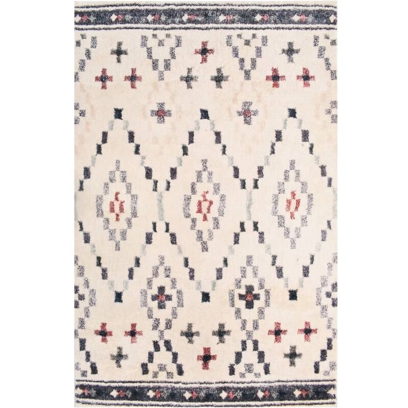 

Alfombra estampada poliéster multicolor 160x230 cm