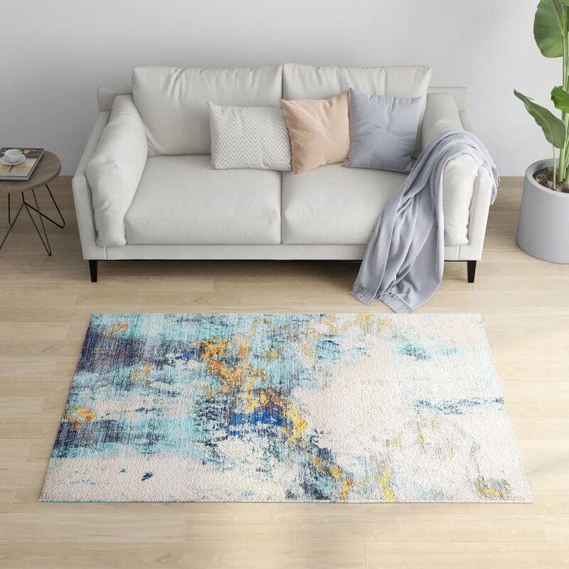 

Alfombra estampada poliéster multicolor 80x150 cm - Multicolor - Vidaxl