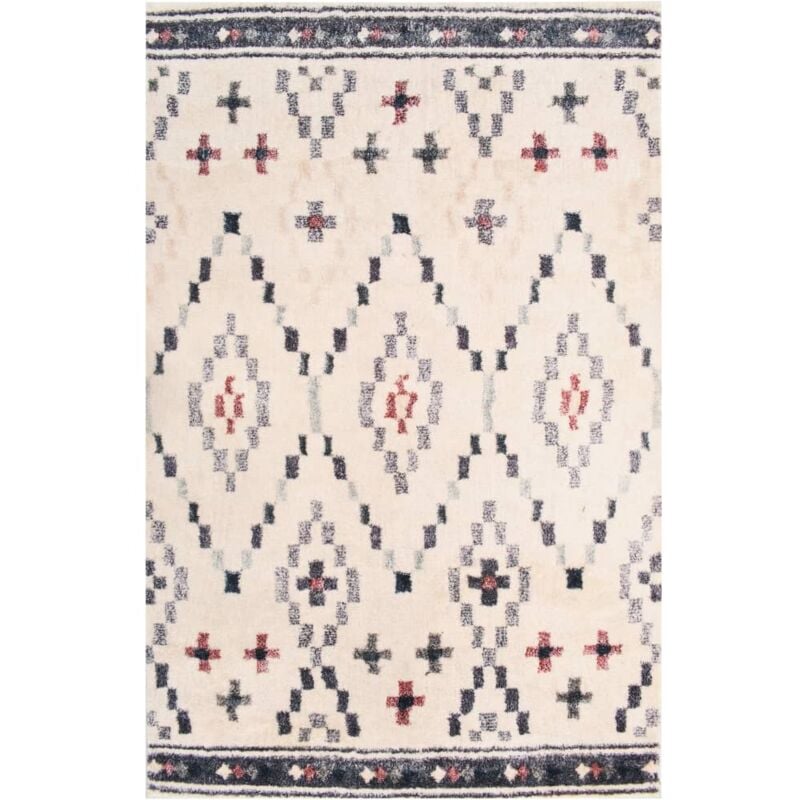 

vidaXL Alfombra estampada poliéster multicolor 160x230 cm - Multicolor