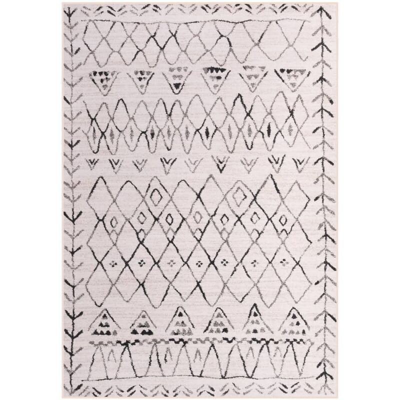 

Alfombra estampada tela multicolor 120x160 cm - Multicolor
