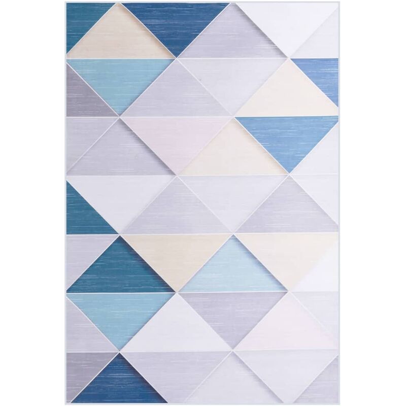 

Alfombra estampada tela multicolor 160x230 cm - Multicolor