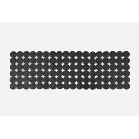 ALFOMBRA EXTERIOR GRIS OSCURO 58X174CM