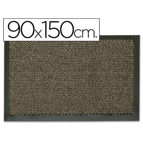 Alfombra fast-paperflow antipolvo gris basic 90x150 cm