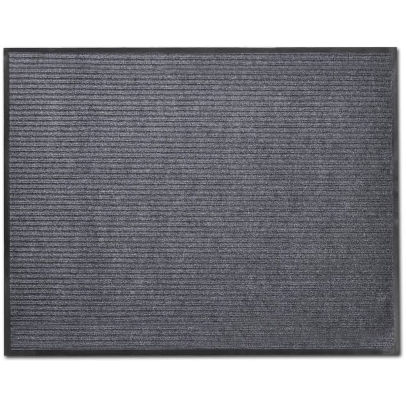 

Alfombra felpudo PVC gris 90x60 cm