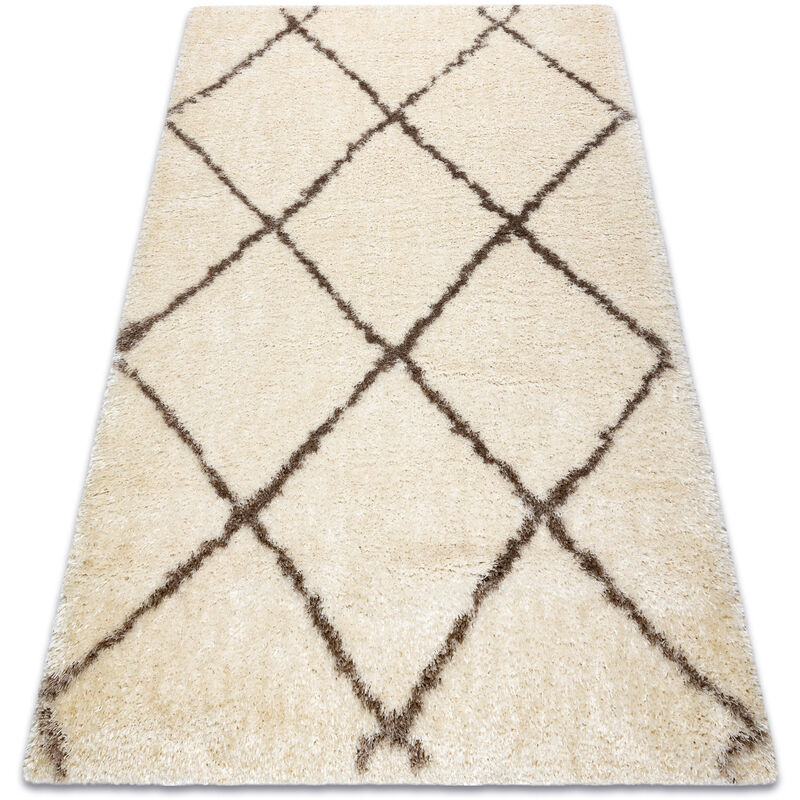 

Rugsx - Alfombra FLUFFY 2373 shaggy conducción - crema / beige Tonos de beige 140x190 cm