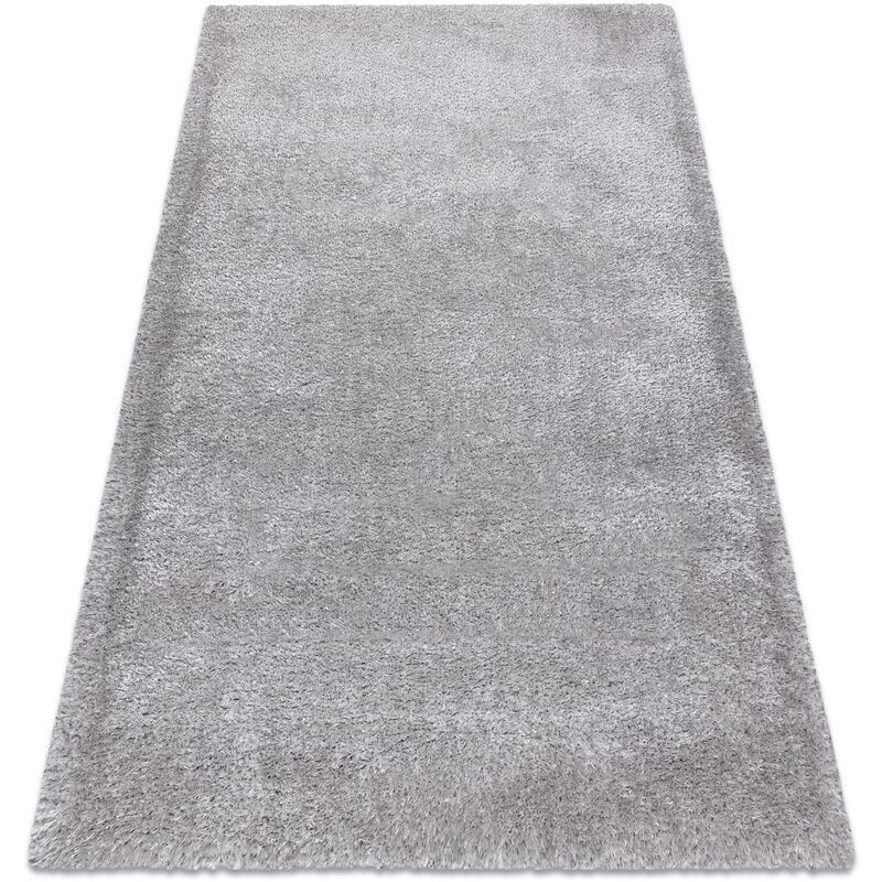 

Alfombra FLUFFY shaggy plata Tonos de gris y plata 80x150 cm