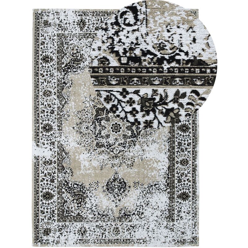 

Alfombra gris 140 x 200 cm ALMUS