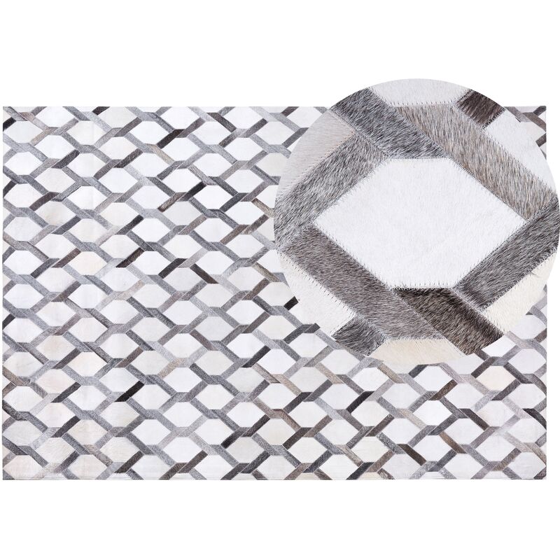 

Alfombra gris 140x200 cm AYDIN