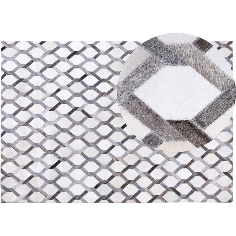 

Alfombra gris 160x230 cm AYDIN