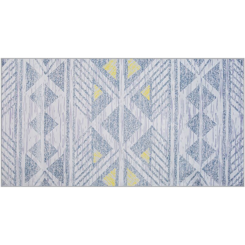 

Alfombra gris/amarillo 80x150 cm KARGI