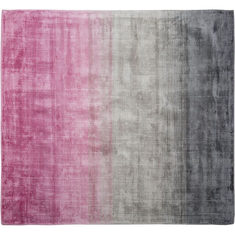 

Alfombra gris/rosa 200 x 200 cm ERCIS