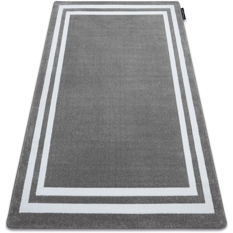 Alfombra HAMPTON cuadro gris grey 200x290 cm