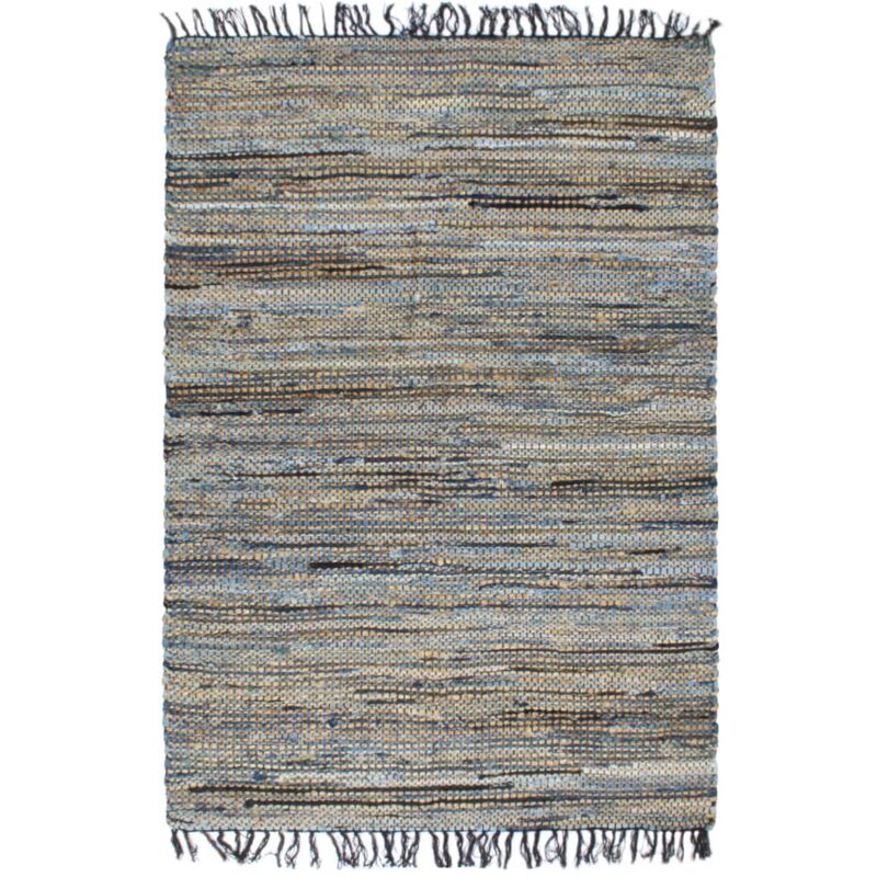 

Alfombra hecha a mano Chindi vaquero yute multicolor 120x170 cm - Multicolor - Vidaxl