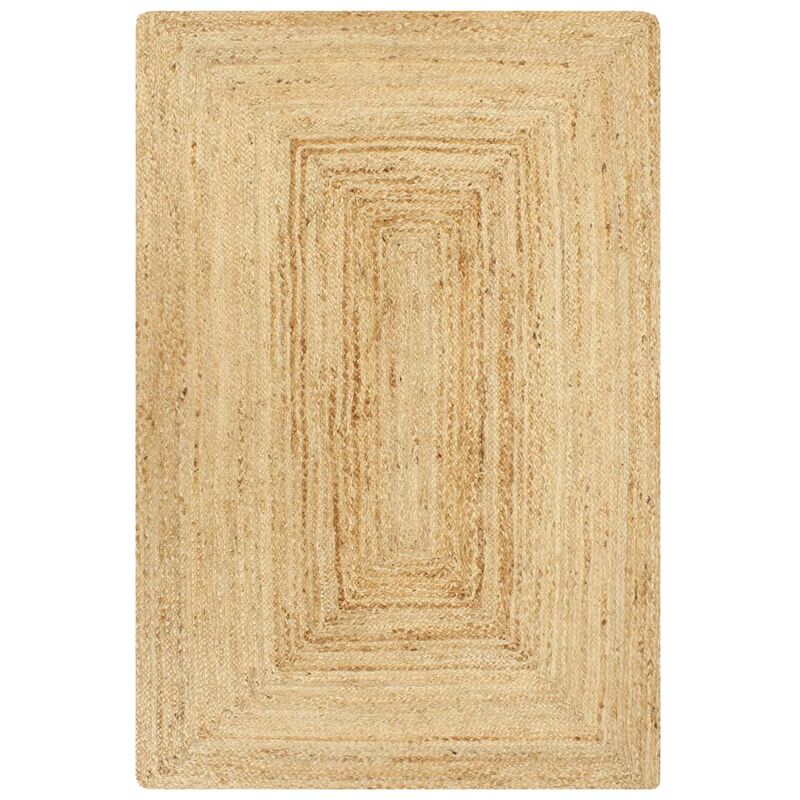 

Alfombra hecha a mano de yute natural 80x160 cm - Marrón - Vidaxl