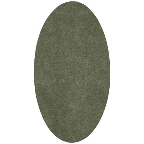 Alfombra HUARTE Verde bosque 100 x 200 cm Poliéster vidaXL