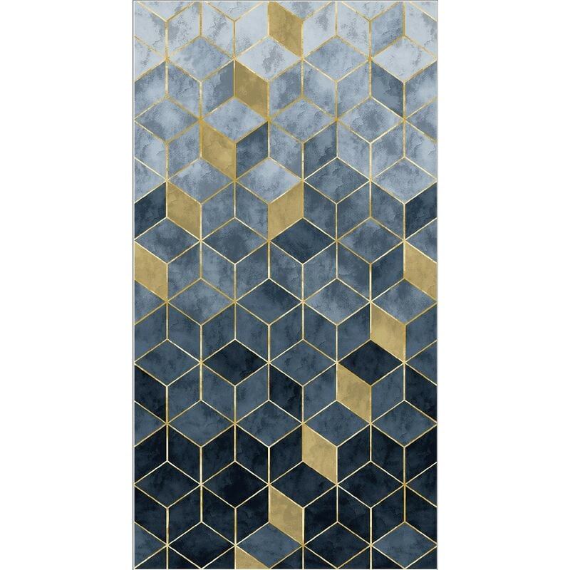 

Alfombra Impresa 3D 1 - Geometrico - decoracion del hogar, Alfombra - Antideslizante - para el pasillo, la cocina, la habitacion, la sala de estar