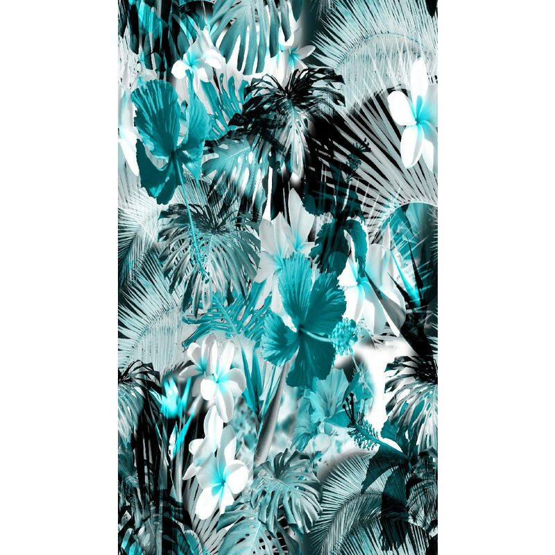 

Alfombra Impresa Blue Jungle 1 - Naturaleza - decoracion del hogar - Antideslizantes - de la sala de estar, del salon, de la habitacion - Multicolor
