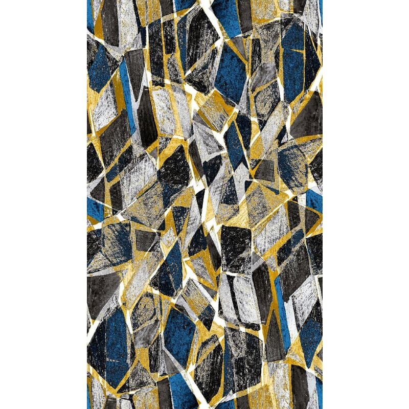 

Alfombra Impresa Byzantine 2 - Geometrico - decoracion del hogar - Antideslizantes - de la sala de estar, del salon, de la habitacion - Multicolor en