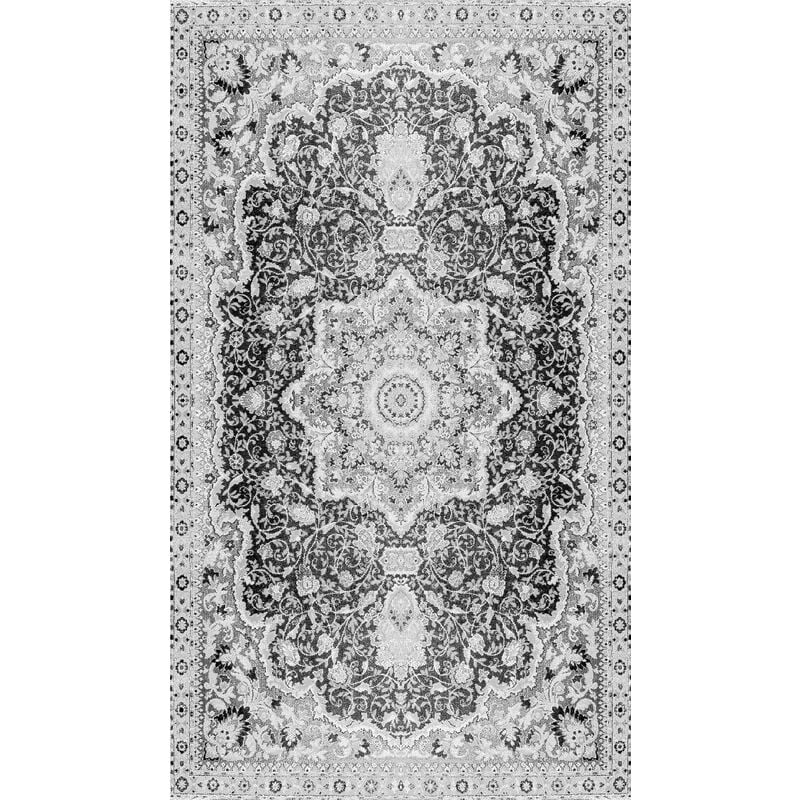 

Alfombra Impresa Classic Aubusson 1 - Aubusson - decoracion del hogar, Alfombra - Antideslizante - para el pasillo, la cocina, el dormitorio, el