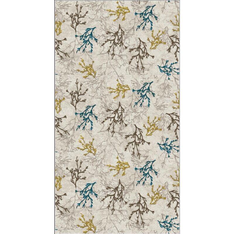

Alfombra Impresa Coral 5 - Resumen - decoracion del hogar, Alfombra - Antideslizante - para Corredor, Cocina, Dormitorio, Salon - Multicolor en